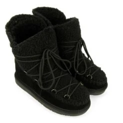 Dameslaarzen Gioseppo D'hiver Noires à Lacets -Buffalo Winkel 46486 p negro 4