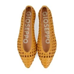Damesballerina's Gioseppo Elkin -Buffalo Winkel 58336 p mostaza 4