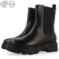 Dameslaarzen Gioseppo Mandera -Buffalo Winkel 64491 p negro 4