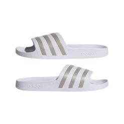 Claquette Adidas Adilette Aqua -Buffalo Winkel adidas ef1730 11 footwear photography mirrored pair view white nw031524