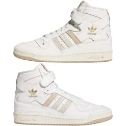 Trainers Adidas Originals Forum 84 Hi -Buffalo Winkel adidas gw1905 10 footwear photography mirrored pair view white