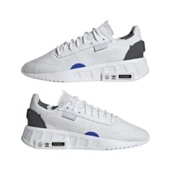 Trainers Adidas Originals Geodiver X Parley -Buffalo Winkel adidas h01784 10 footwear photography mirrored pair view white