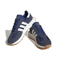 Trainers Adidas Originals Retropy E5 -Buffalo Winkel adidas h03855 6 footwear photography front lateral top view white