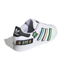 Kindertrainers Adidas Originals Superstar -Buffalo Winkel adidas q47342 7 footwear photography back lateral top view white