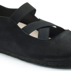 Damesballerina's Birkenstock Santa Ana Nubuk Leather Etroit -Buffalo Winkel birkenstock 1016311 2