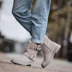 Dameslaarzen Van Bont En Suède Blackstone WL14 -Buffalo Winkel blackstone wl14.teak 12