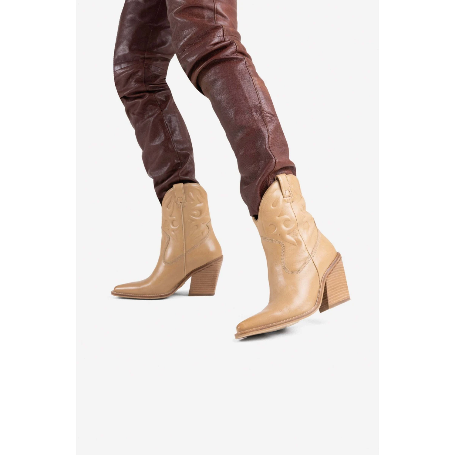 Lage Dameslaarzen Bronx New-Kole Western 2 Lage Dameslaarzen Bronx New-Kole Western - Image 2