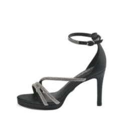 Dames Sandalen Met Suède Hak Buffalo Serena Shine