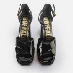 Damessandalen Buffalo May Cross - Vegan Patent -Buffalo Winkel buffalo 1291454 2