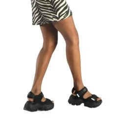 Damessandalen Buffalo Binary 0 -Buffalo Winkel buffalo 1602114 black 2