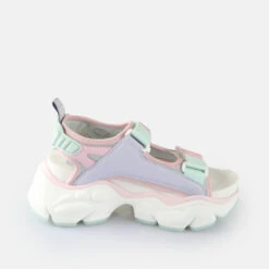 Damessandalen Buffalo Binary Track - Vegan Lycra/Rubber -Buffalo Winkel buffalo 1602221 3