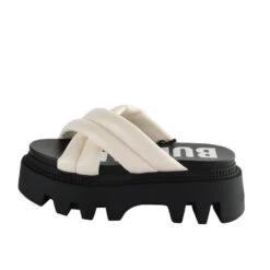 Damessandalen Buffalo Flora Cross Quilt - Vegan Nappa