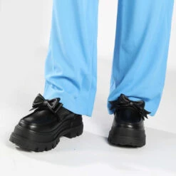 Dames Ballerina's Buffalo Aspha Loafer Bow - Vegan Box -Buffalo Winkel buffalo 1622304 1