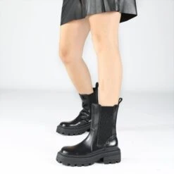 Dameslaarzen Buffalo Nabu Chelsea - Vegan Nappa -Buffalo Winkel buffalo 1622343 1