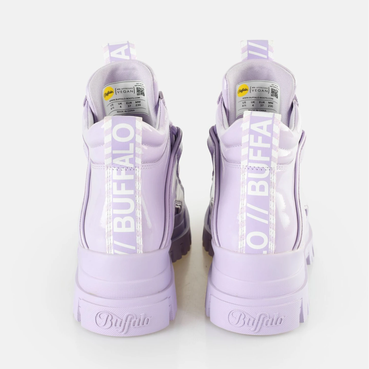 Dameslaarzen Buffalo Aspha Nc Mid - Vegan Patent 6 Dameslaarzen Buffalo Aspha Nc Mid - Vegan Patent - Image 6