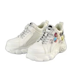 Damestrainers Buffalo Cld Corin Button -Buffalo Winkel buffalo 1630884 3