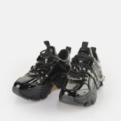 Damestrainers Buffalo Binary Charm - Vegan Patent -Buffalo Winkel buffalo 1636006 3