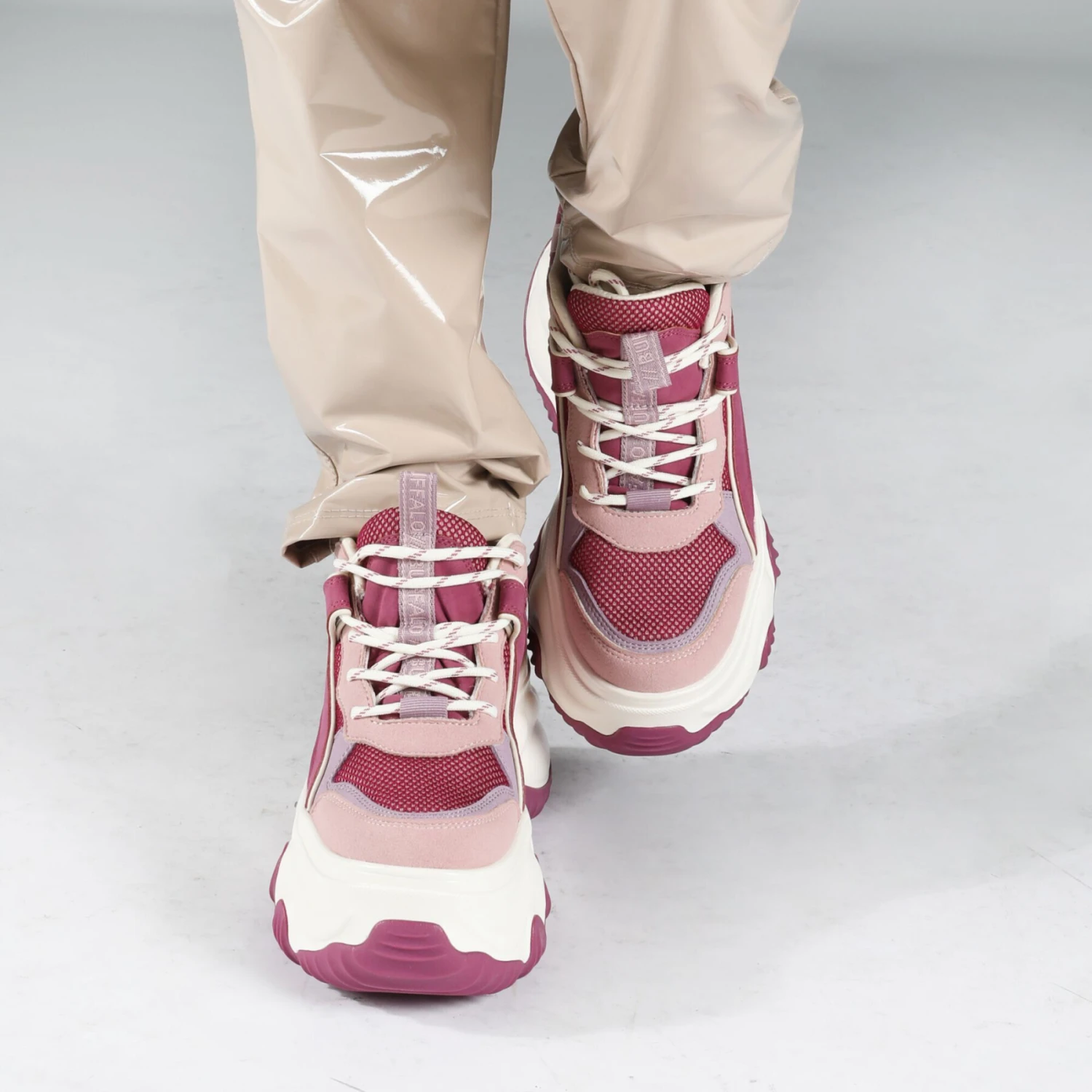 Damestrainers Buffalo Blader Matcha - Vegan Nubuck 2 Damestrainers Buffalo Blader Matcha - Vegan Nubuck - Image 2