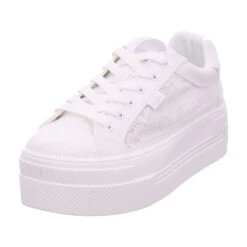 Sportschoenen Van Stof Voor Dames Buffalo Paired Bloom -Buffalo Winkel buffalo 1636161 white 3