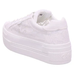 Sportschoenen Van Stof Voor Dames Buffalo Paired Bloom -Buffalo Winkel buffalo 1636161 white 4