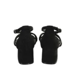 Dames Sandalen Met Suède Hak Buffalo Lilly Glam -Buffalo Winkel buffalo 1650016 black 4