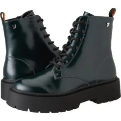 Dameslaarzen Gioseppo Laussa -Buffalo Winkel gioseppo 67409 p verde oscu verde oscu 6