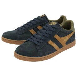 Damestrainers Gola Equipe II Suede -Buffalo Winkel gola cmb387ef navy tobacco khaki 3