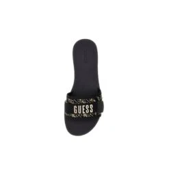 Dames Slippers Guess Elyze 2 -Buffalo Winkel guess fl6e2l fal19 blkpl black platino 4