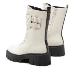 Dameslaarzen Guess Serlea -Buffalo Winkel guess fl7ser lea10 white blanc 4