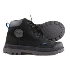 Dameslaarzen Palladium Pampa Hi Cuff Wp Oz -Buffalo Winkel palladium 87216 010 m black black m 4