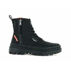 Dameslaarzen Met Rits Palladium Pallatrooper Canvas