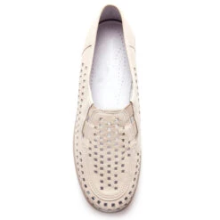 Leren Damespantoffels Pédiconfort -Buffalo Winkel pediconfort 1004659 0032 4