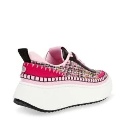 Damestrainers Steve Madden Doubletake -Buffalo Winkel steve madden sm11002798 04005 pbl pink black 5