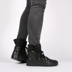 Hoge Dameslaarzen Blackstone - Fur 12 Hoge Dameslaarzen Blackstone - Fur -Buffalo Winkel ul87.nero 4